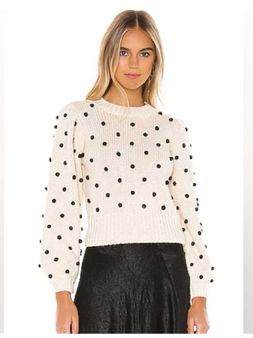 ASTR the Label Aidy Polka Dot Sweater
